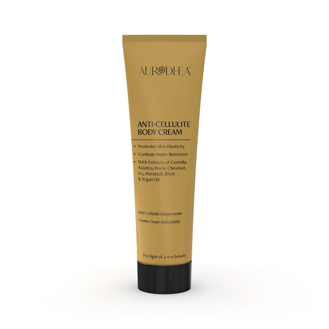 Anti-Cellulite Body Cream with Argan Oil - 150 ml Enriched with extracts of Centella asiatica, Horse Chestnut, Ivy, Horsetail & Birch
